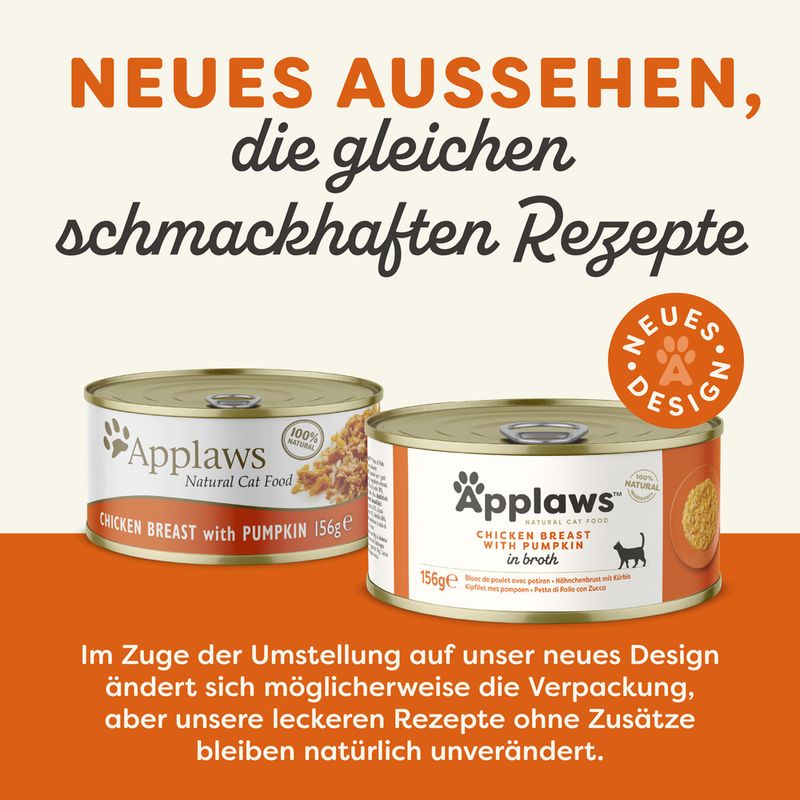 Sparpaket Applaws in Brühe 24 x 156 g zu TOP-Preisen | bitiba %