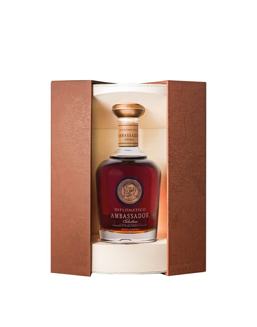 Ron de Venezuela DOC Diplomático Ambassador Selection Cask Strenght Finished in Pedro Ximénez Cask Diplomatico 0,7 ℓ, En Étui