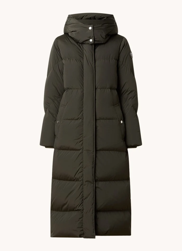 Zateplená parka Woolrich Aurora s péřovou výplní a odnímatelnou kapucí