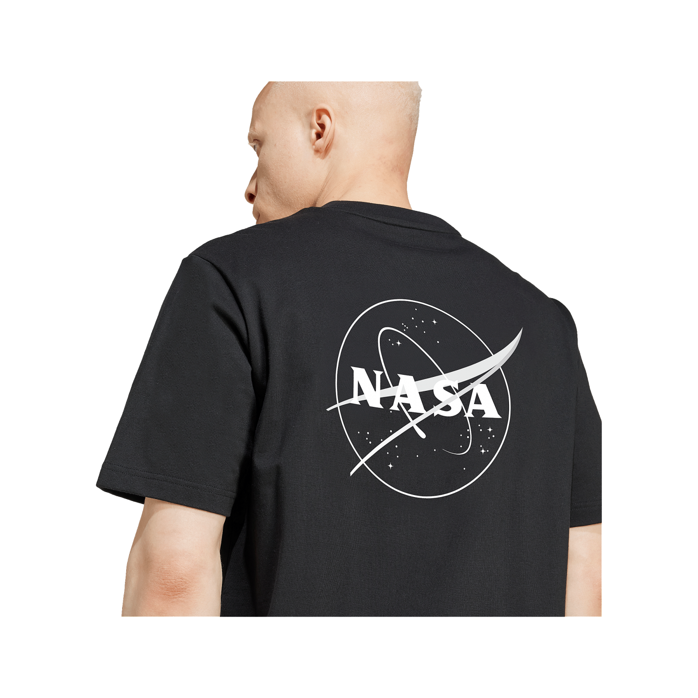 adidas Juventus Turin NASA T-Shirt Schwarz