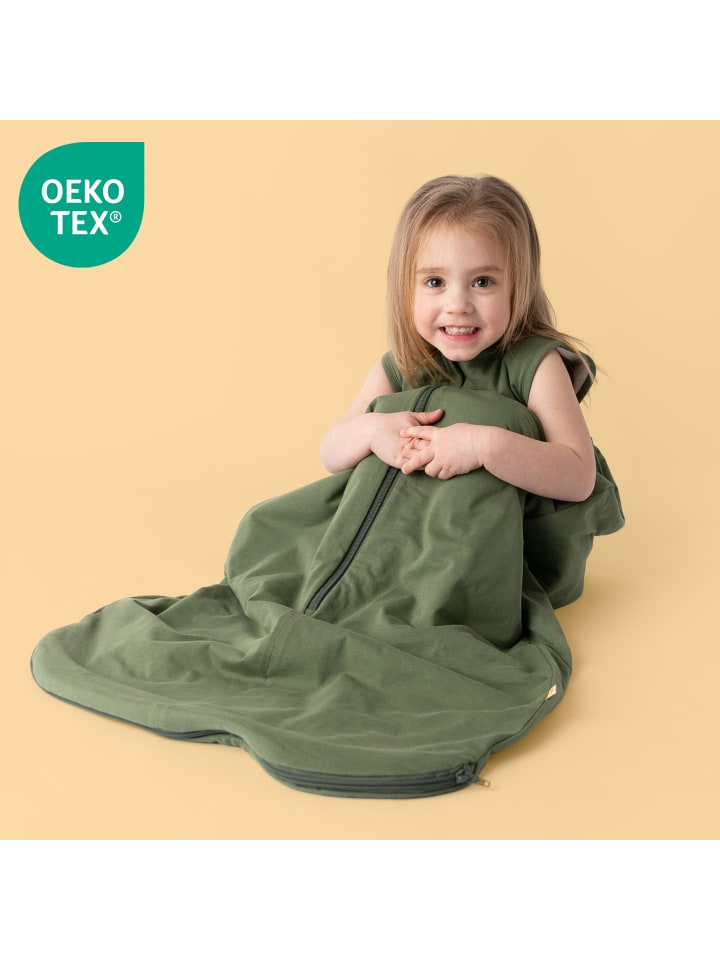 Schlummersack Babyschlafsack, 1.0 TOG in Grün günstig kaufen