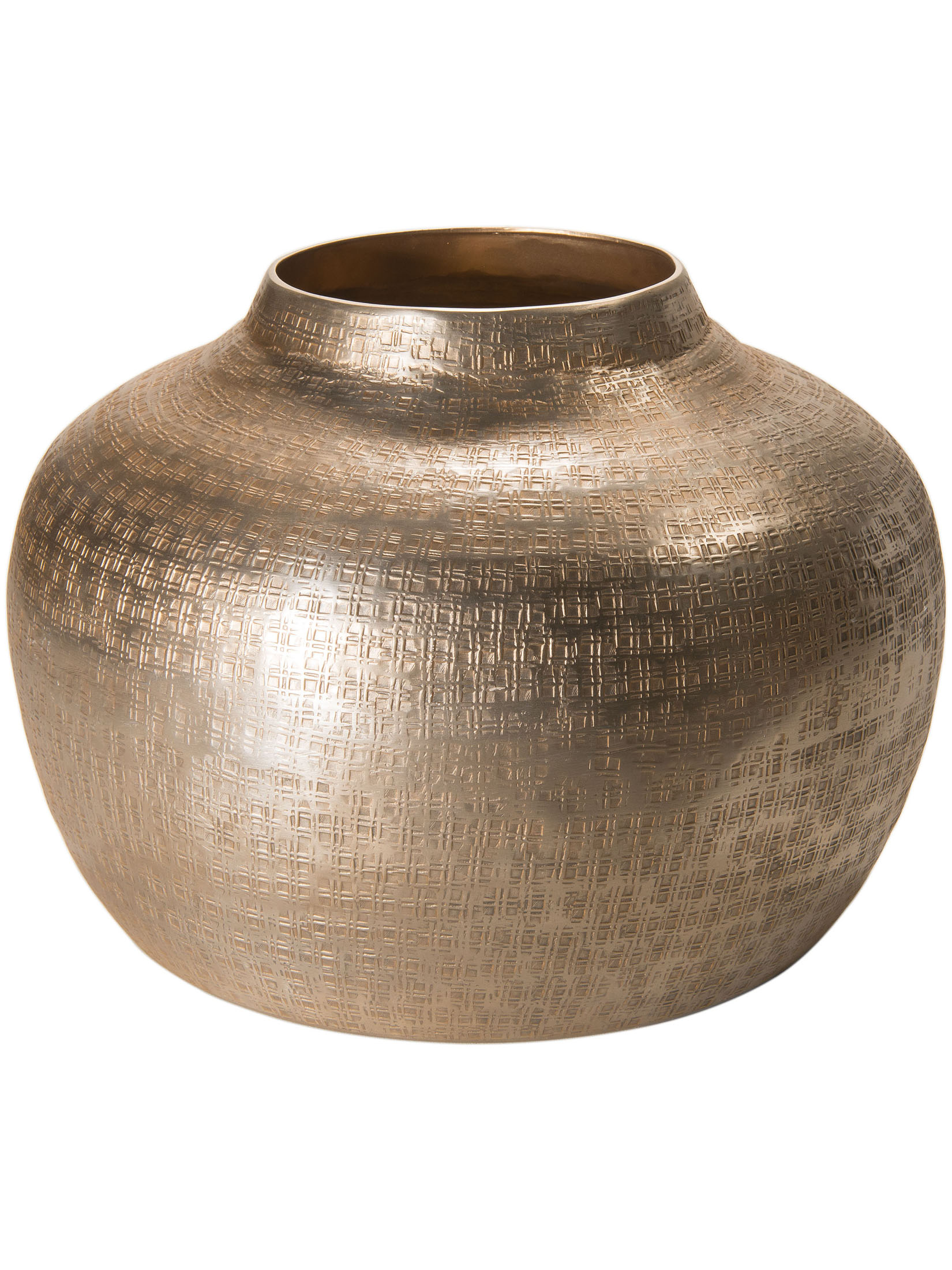 Lono Deko-Vase, Champagner