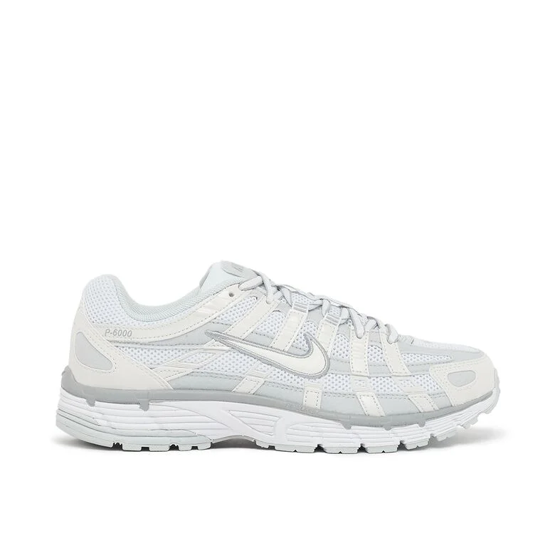 NIKE Wmns P-6000 mtlc summit wht/white-pure platinum