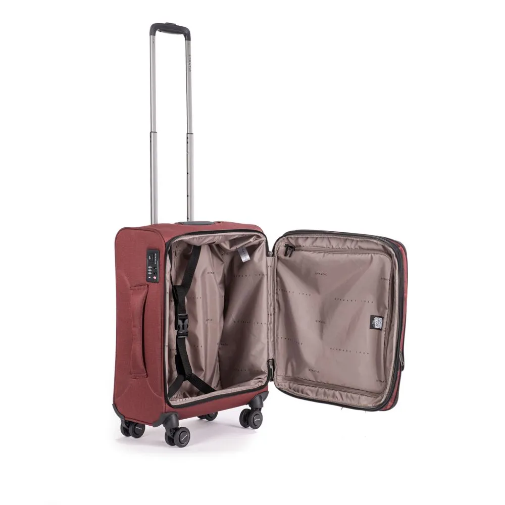 Stratic Bendigo Light + - Koffer-Set 3-teilig (S, M, L) - Rotwein
