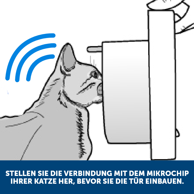 PetSafe Klappen & Türen PetSafe Mikrochip-Katzenklappe, Braun