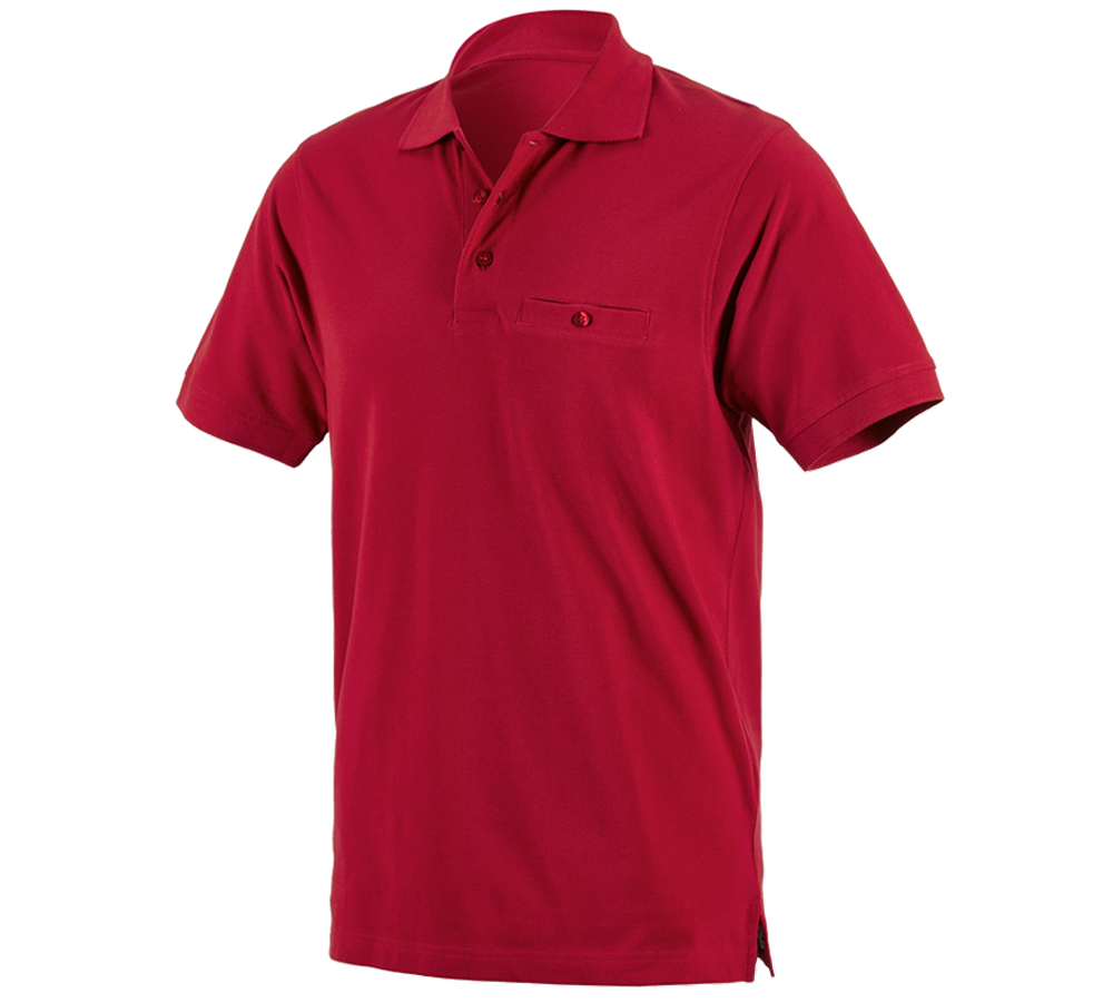 e.s. Polo-Shirt cotton Pocket