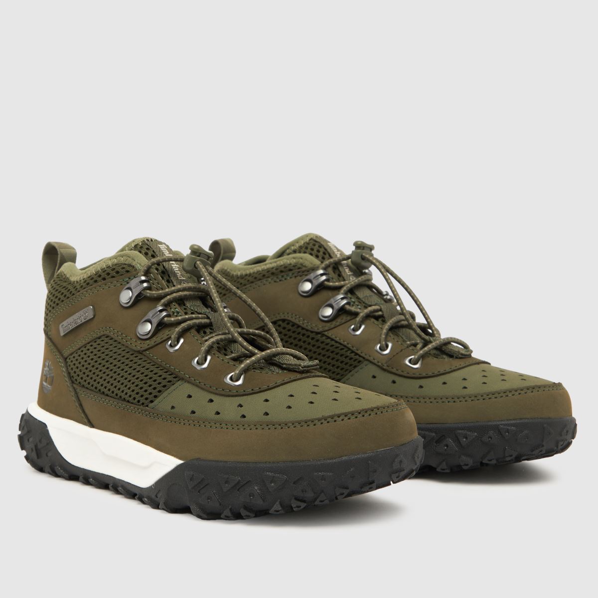 Timberland tmavě zelené boty Greenstride Motion 6 pro chlapce