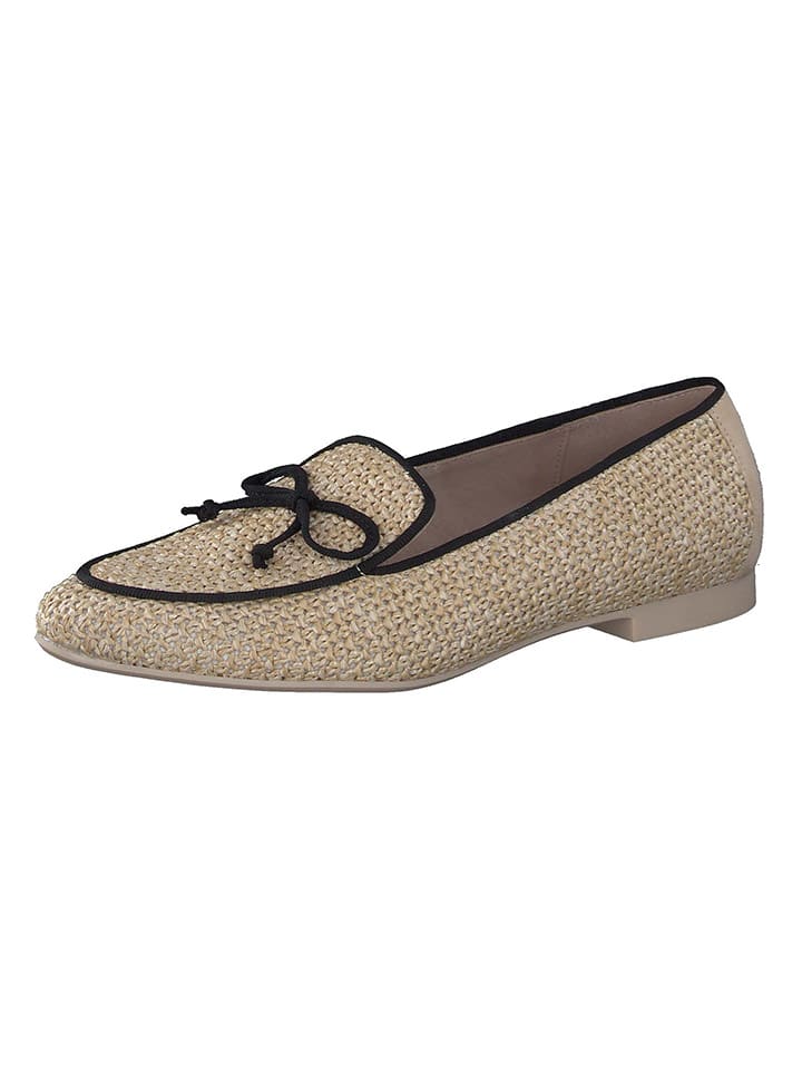 Paul Green Slipper  in Beige/ Schwarz günstig kaufen