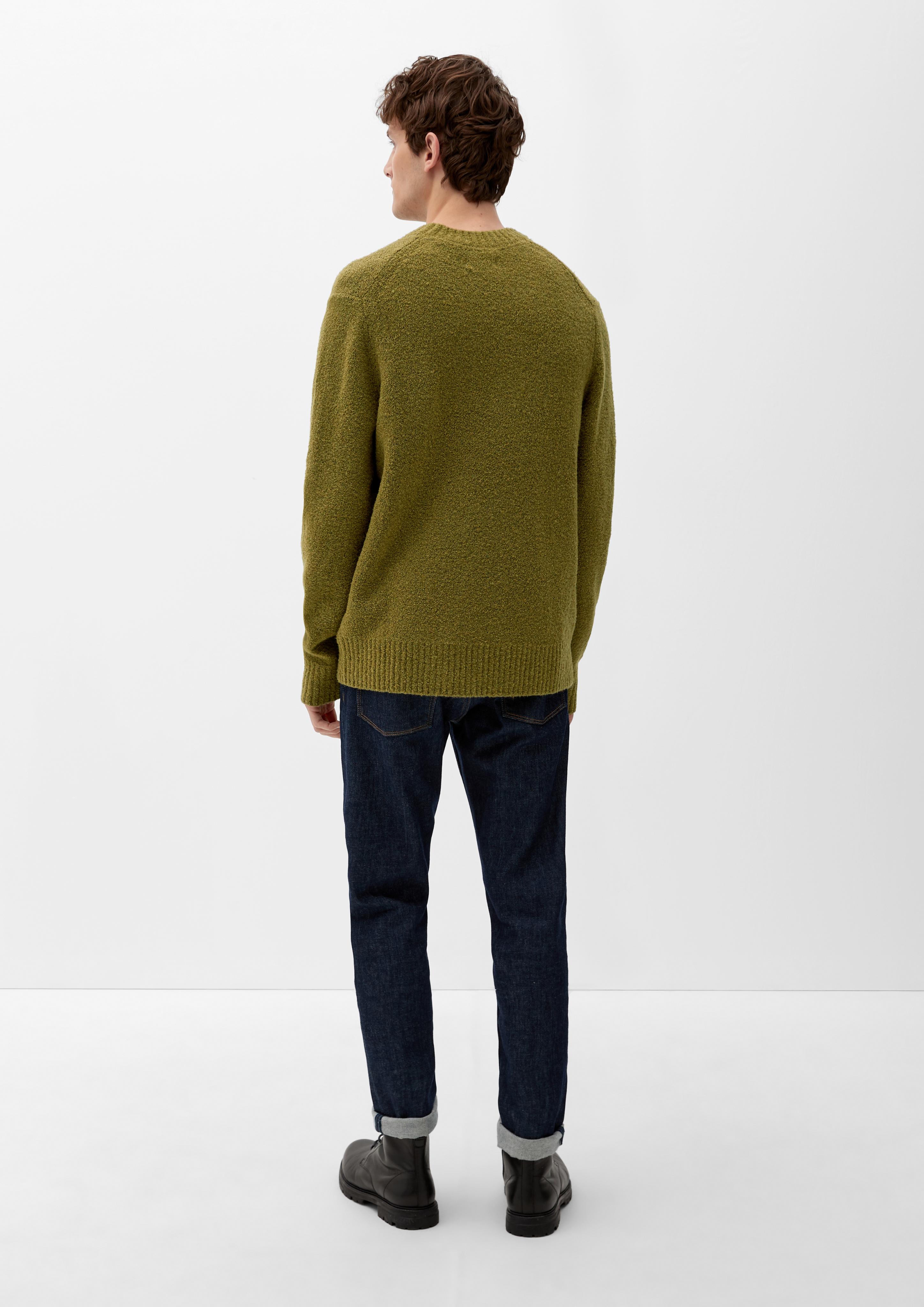 Wollmix-Pulli aus Bouclé  2118069-7711