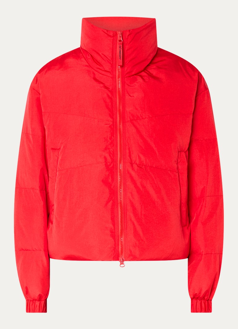 Co'Couture  Frosty puffer jack met ritszakken