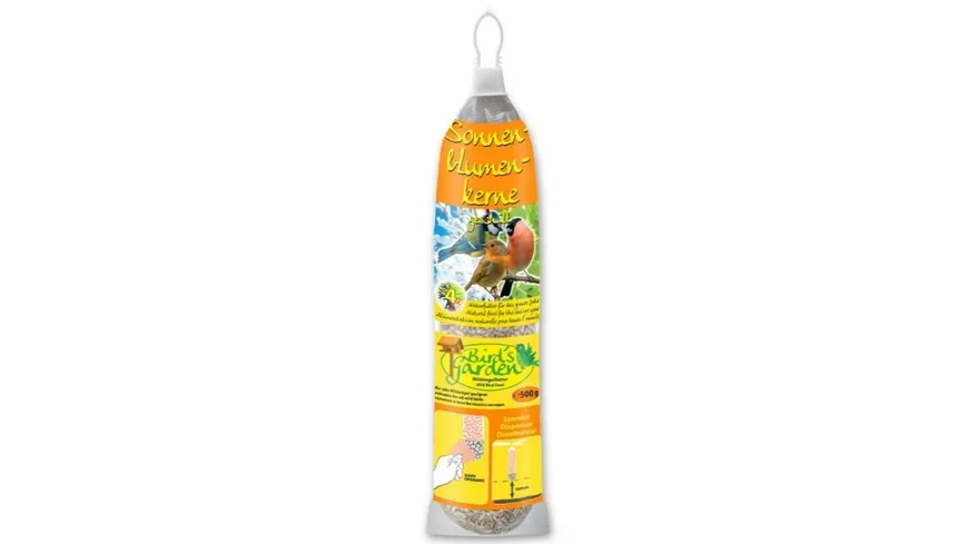 Birds Garden Sonnenblumenkerne Spender 500 g