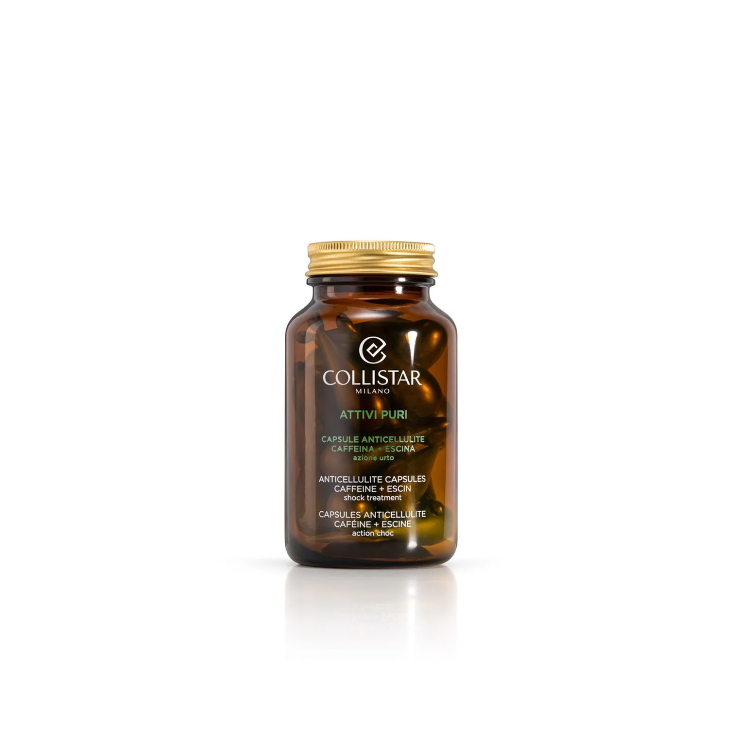 Pure Actives anti-cellulite kapsler med koffein og escin - anti-cellulite koncentrat