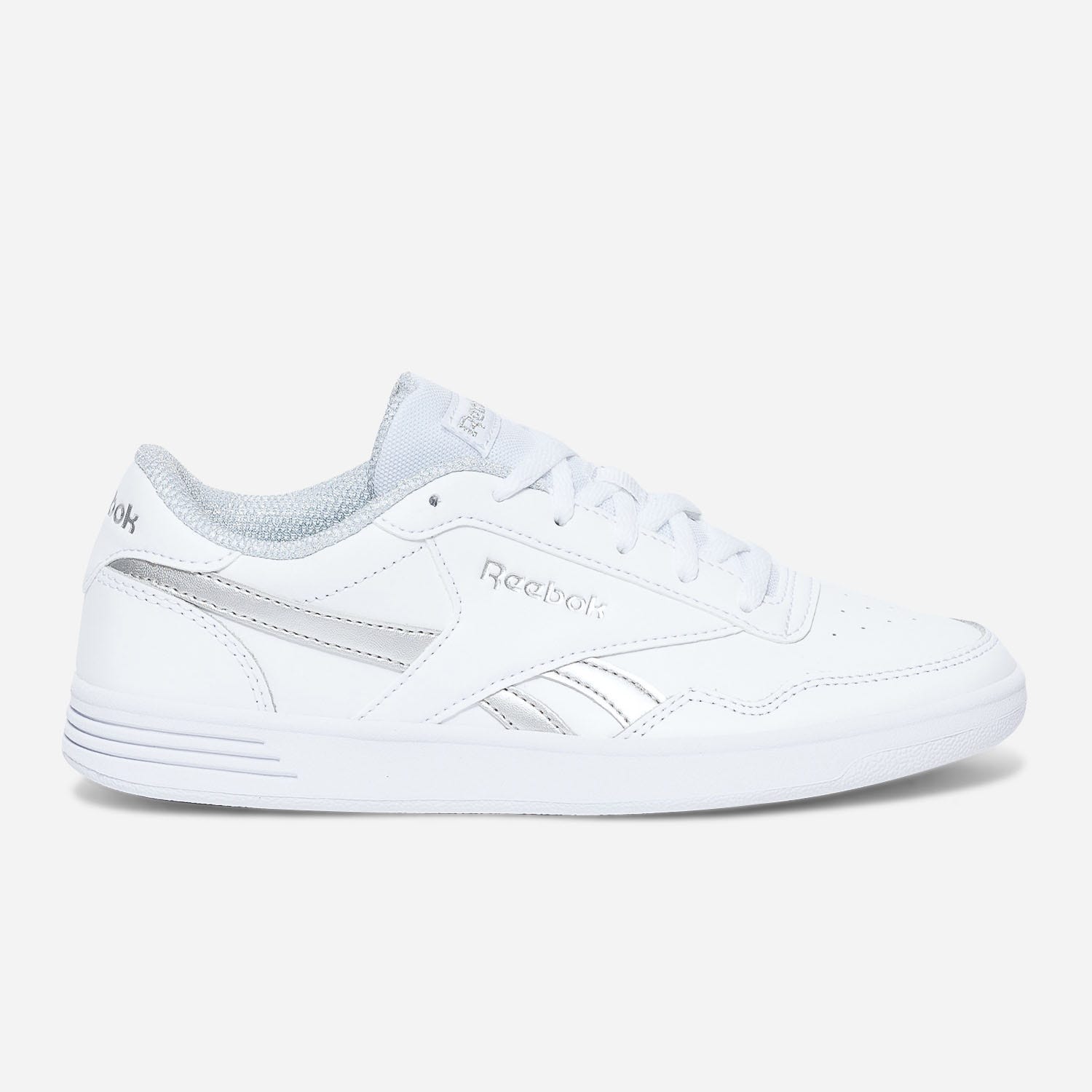 Tennis REEBOK blanche et gris métallisé