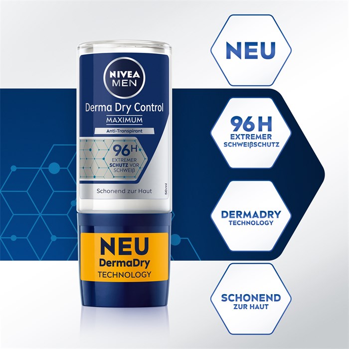 Deo MEN DermaDry Control Maximum Deo Roll-on