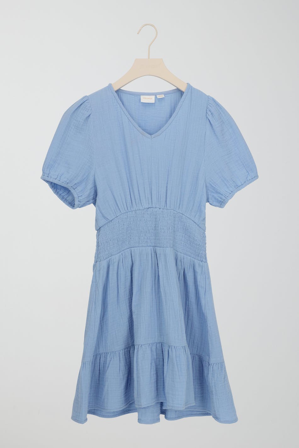 Y gauze frill dress