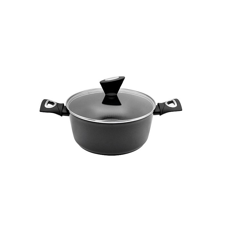 Cuisine Selected Kjele ø 20 cm m/glasslokk alu Selected