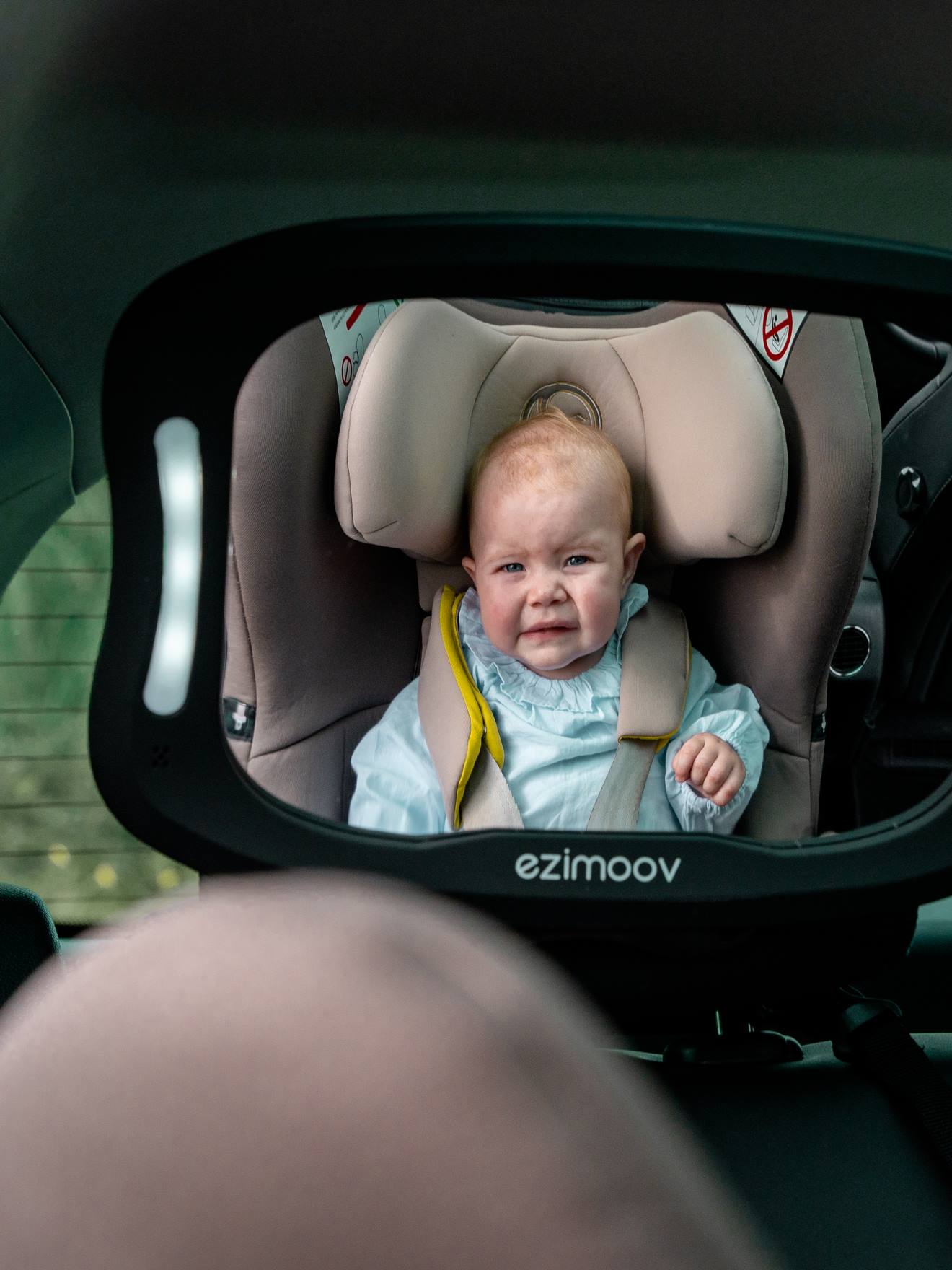 Miroir pour siège de voiture EZIMOOV EZI Mirror LED Eco-friendly noir