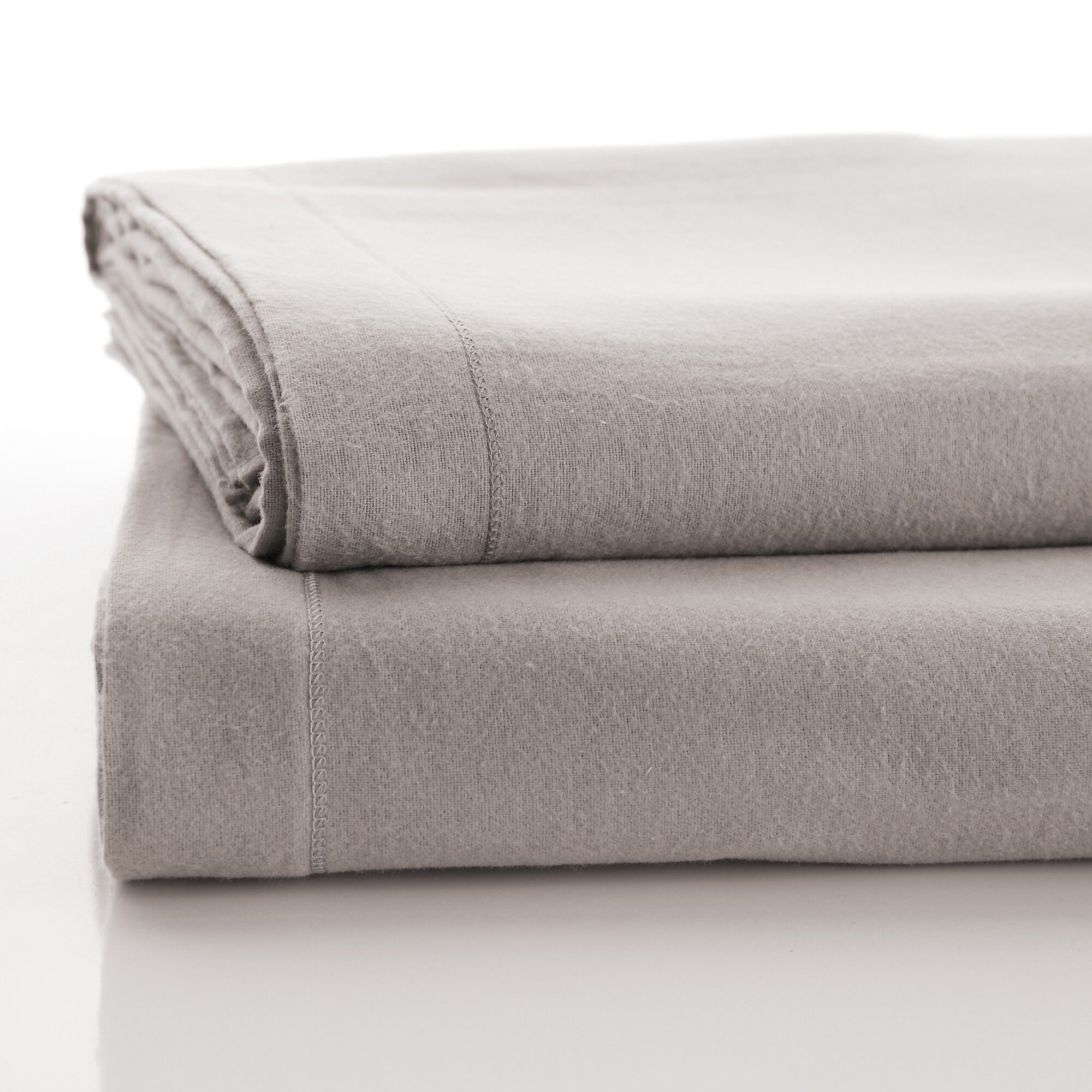 Linge de lit uni flanelle