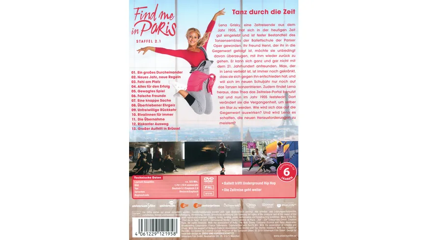 Find me in Paris - Staffel 2.1  [2 DVDs]