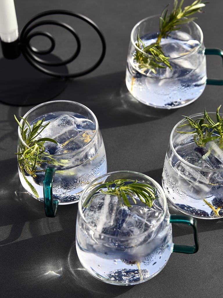 ANDERS Becher ANDERS Glas 40cl Ø13xH8cm ass.