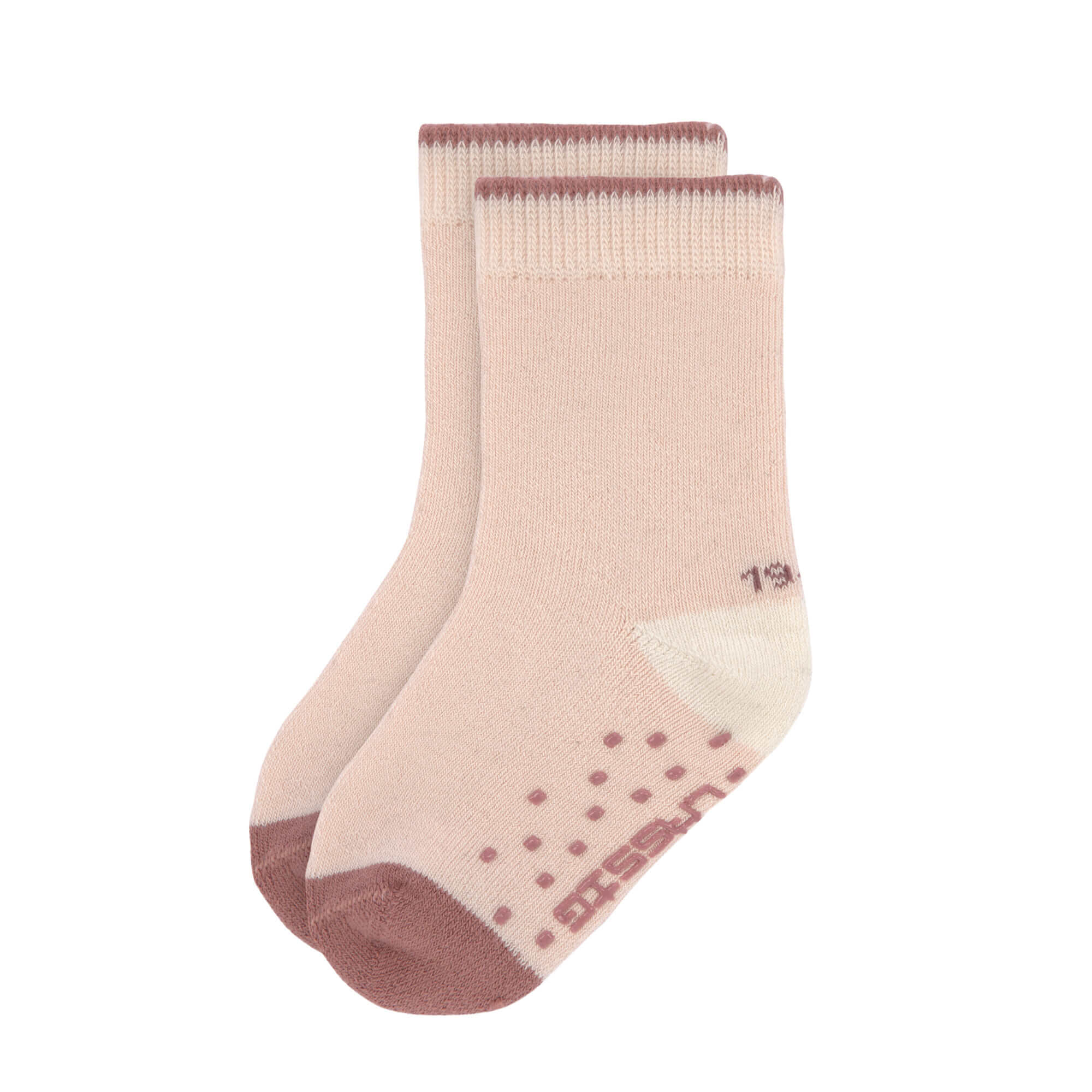 Kinder Antirutsch-Socken (2er-Set), Rosa