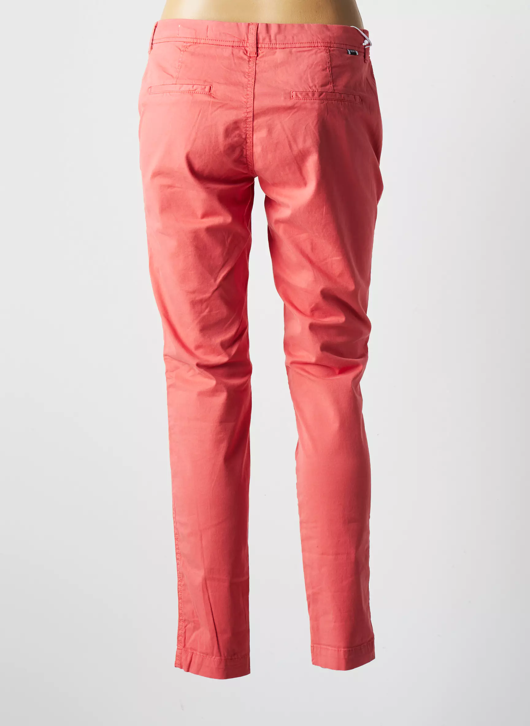 Reiko Pantalons Chino Homme couleur orange