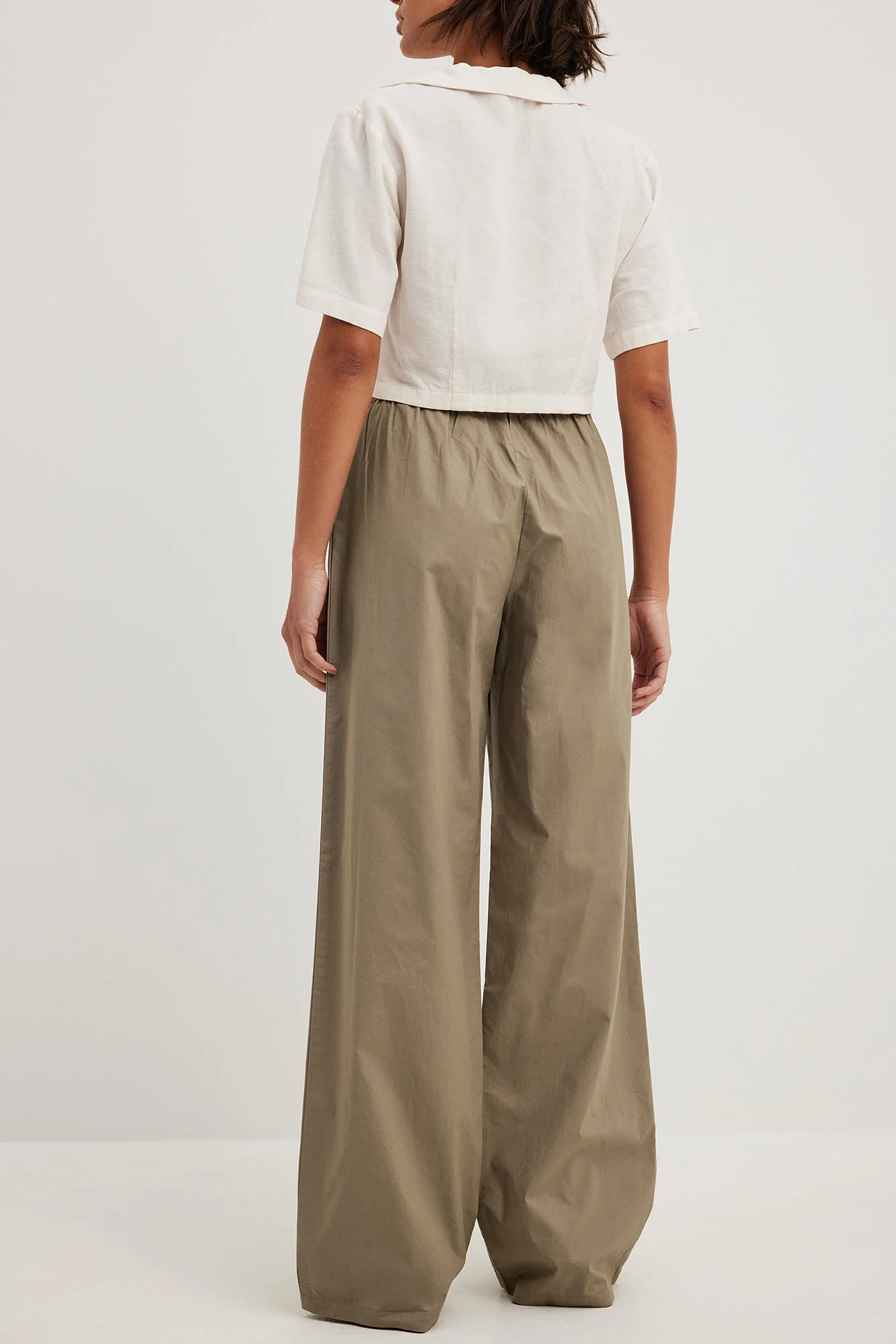 Baumwollhose mit elastischem Bund