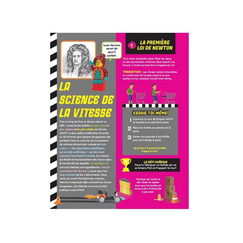 Coffret Légo, construis invente joue ! Bolides de course