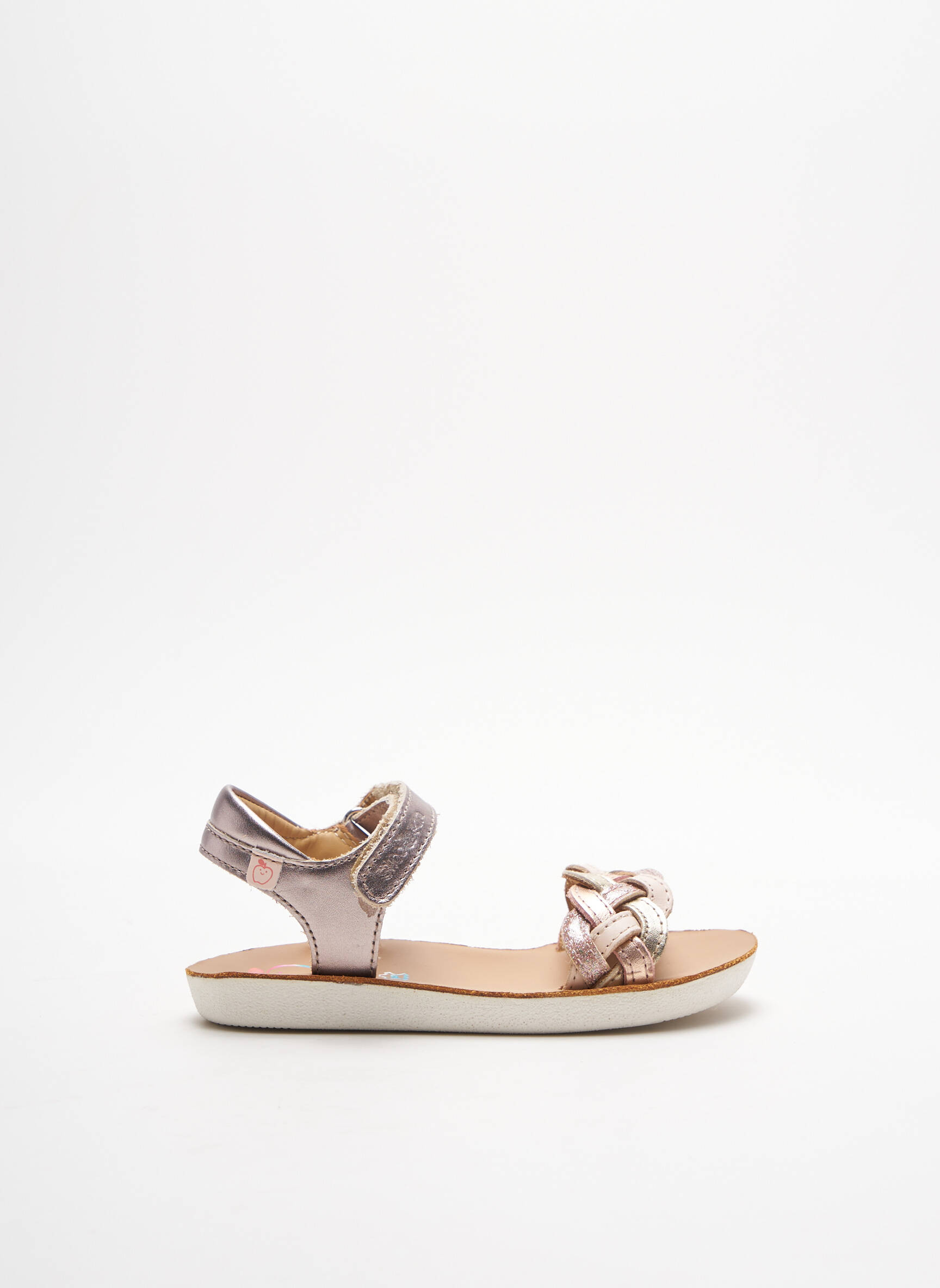 Shoo Pom Sandales Nu Pieds Enfant couleur gris