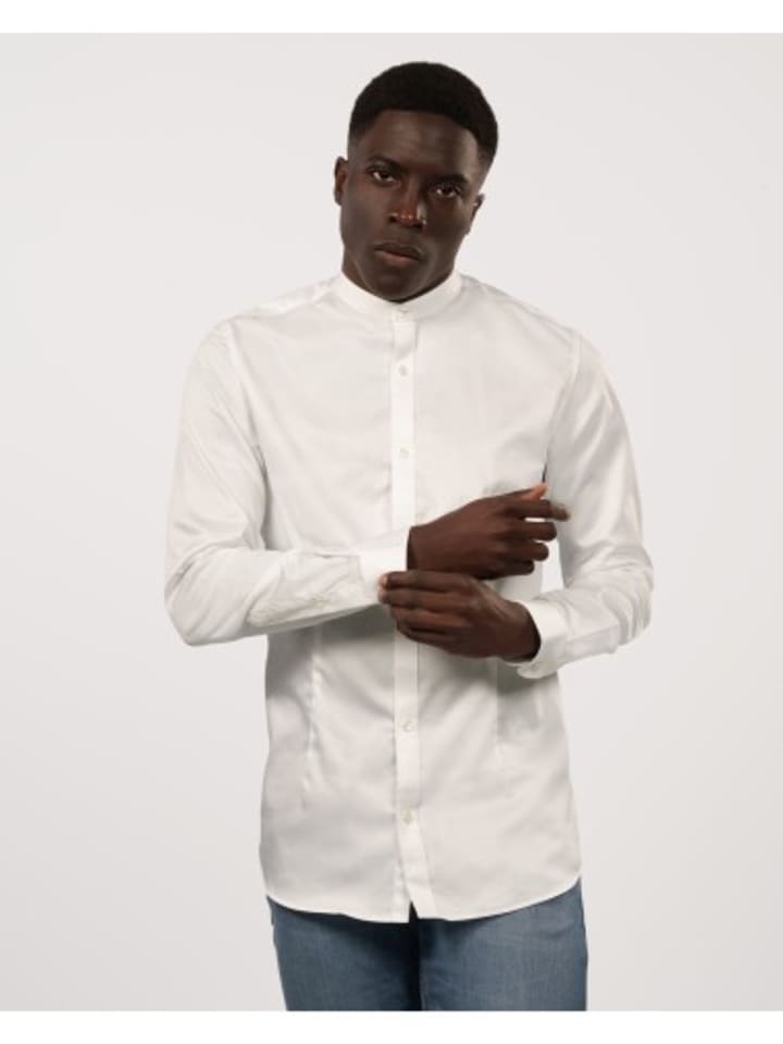 Jack & Jones Hemd in Weiß günstig kaufen