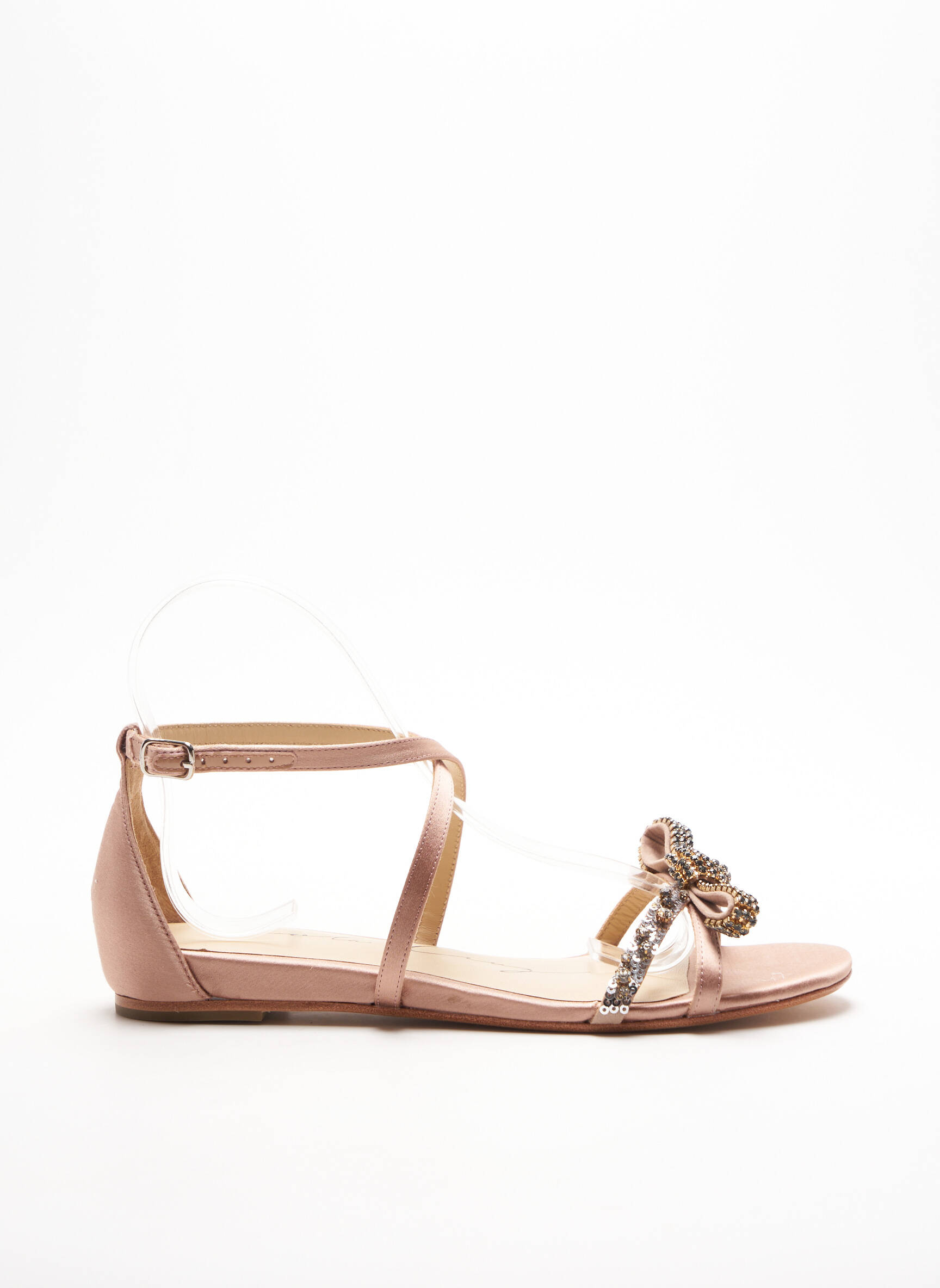 Lola Cruz Sandales Nu Pieds Femme couleur rose