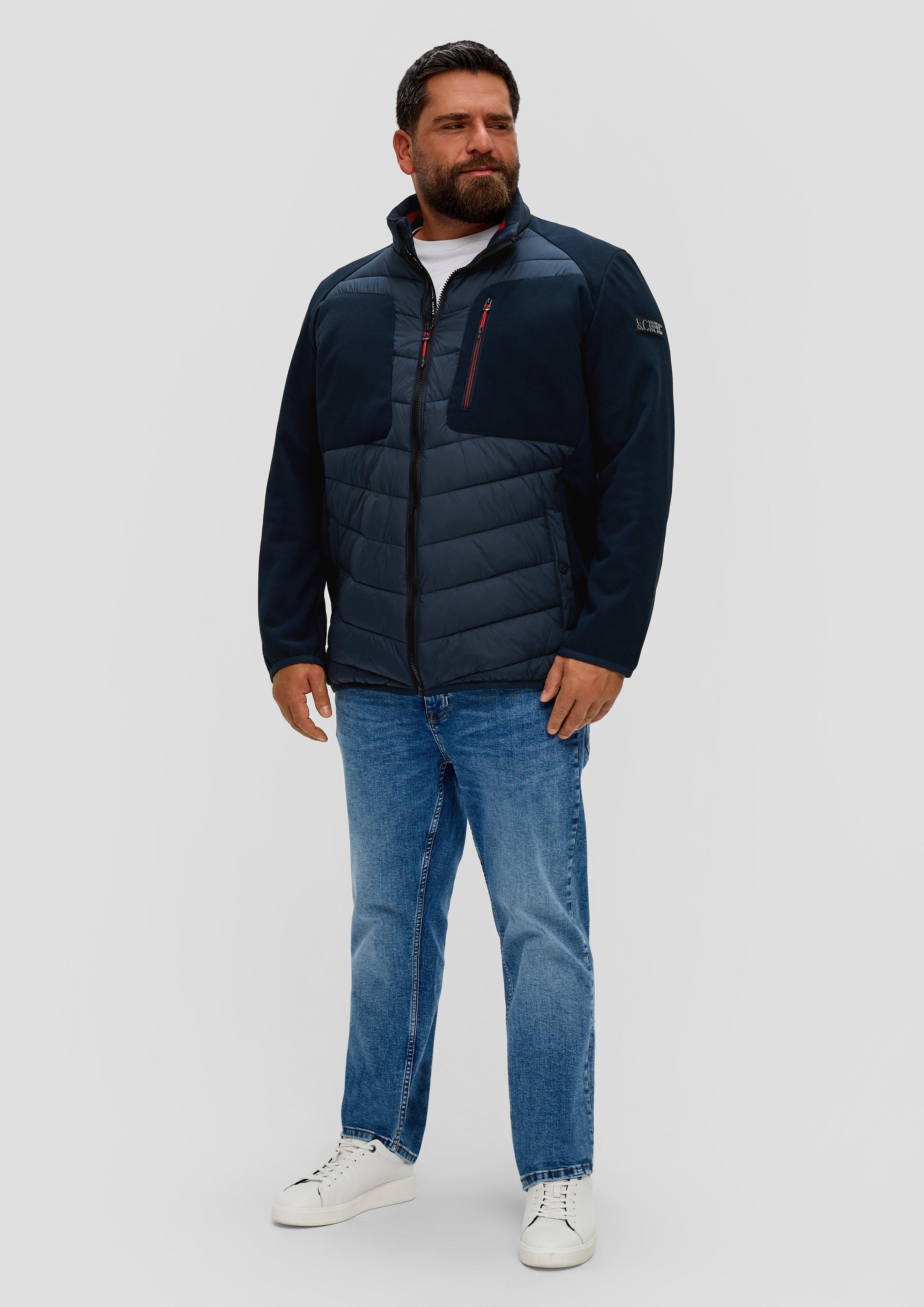 Softshelljacke mit Kontrastdetails  2147130-5978