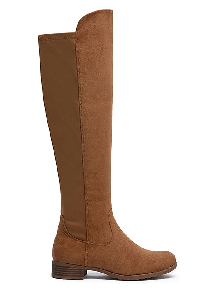 Foreverfolie Stiefel in Hellbraun günstig kaufen 40