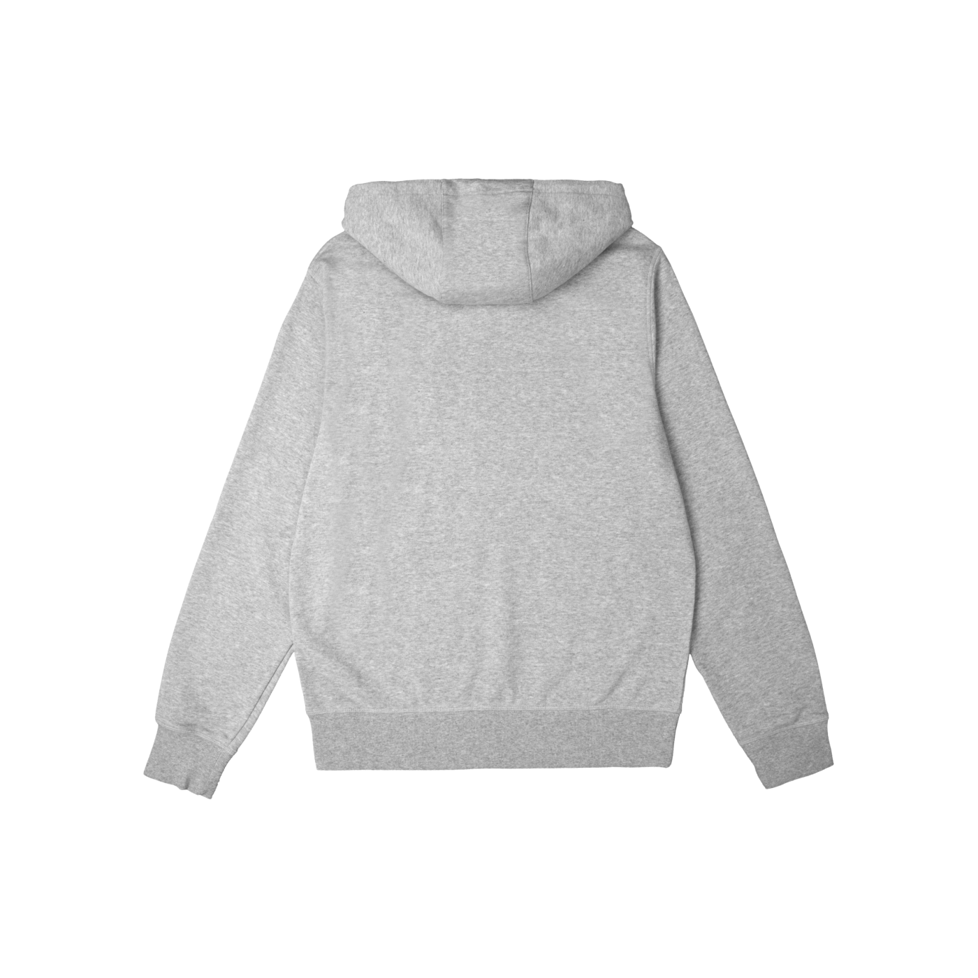 New Balance Essentials Stacked Logo Hoody Grau FAG