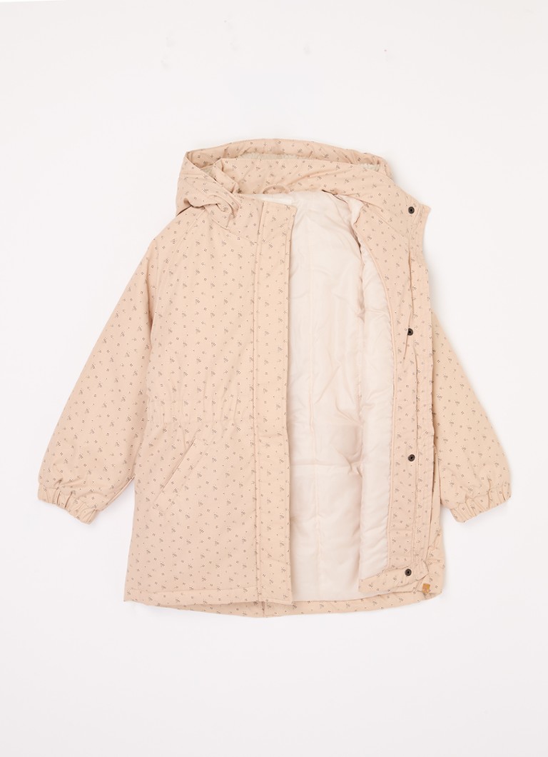 Parka matlasată Lil' Atelier NMG Ferda cu glugă detașabilă