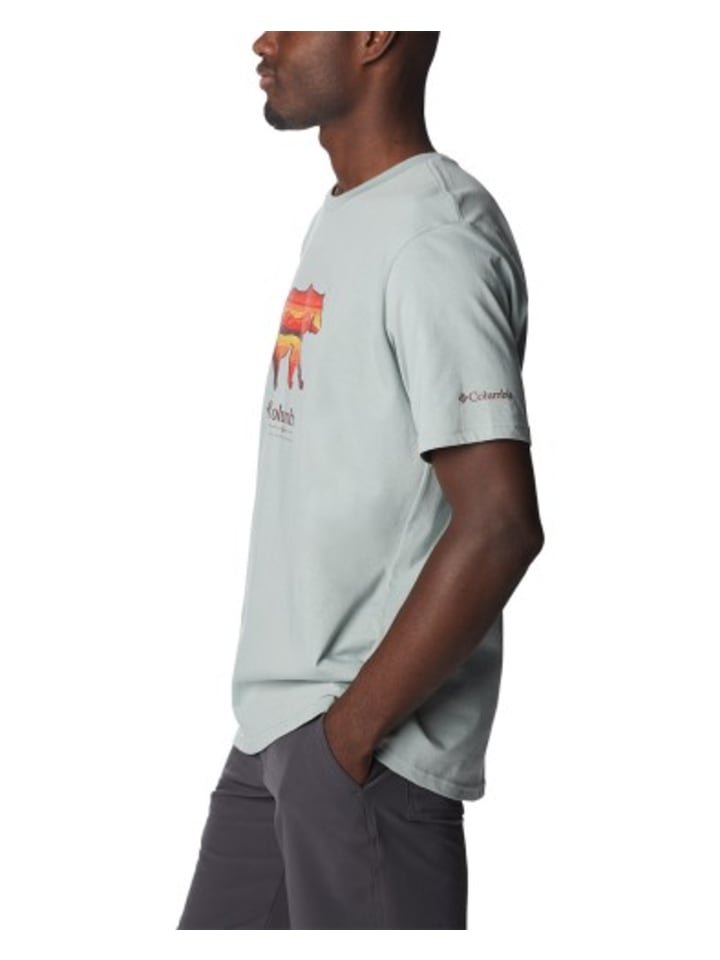 Columbia Rockaway River Tshirt in Grün günstig kaufen