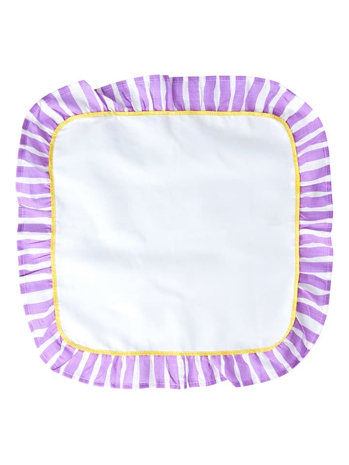 Rice Tischdecke in Weiß/ Lila - (L)100 x (B)100 cm günstig kaufen onesize