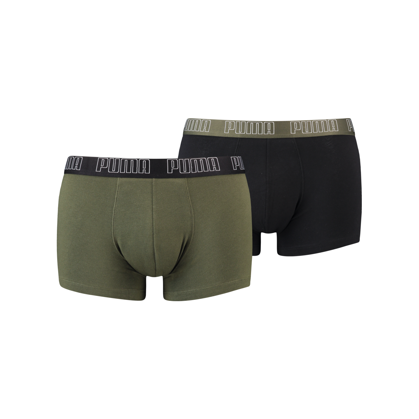 PUMA Basic Trunk Boxer 2er Pack Grün F040