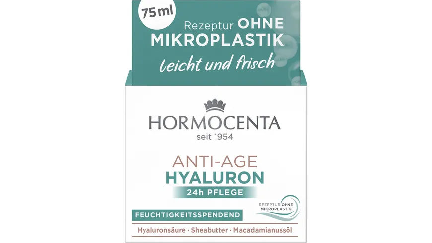 HORMOCENTA 24h Pflege Anti-Age Hyaluron 75 ml