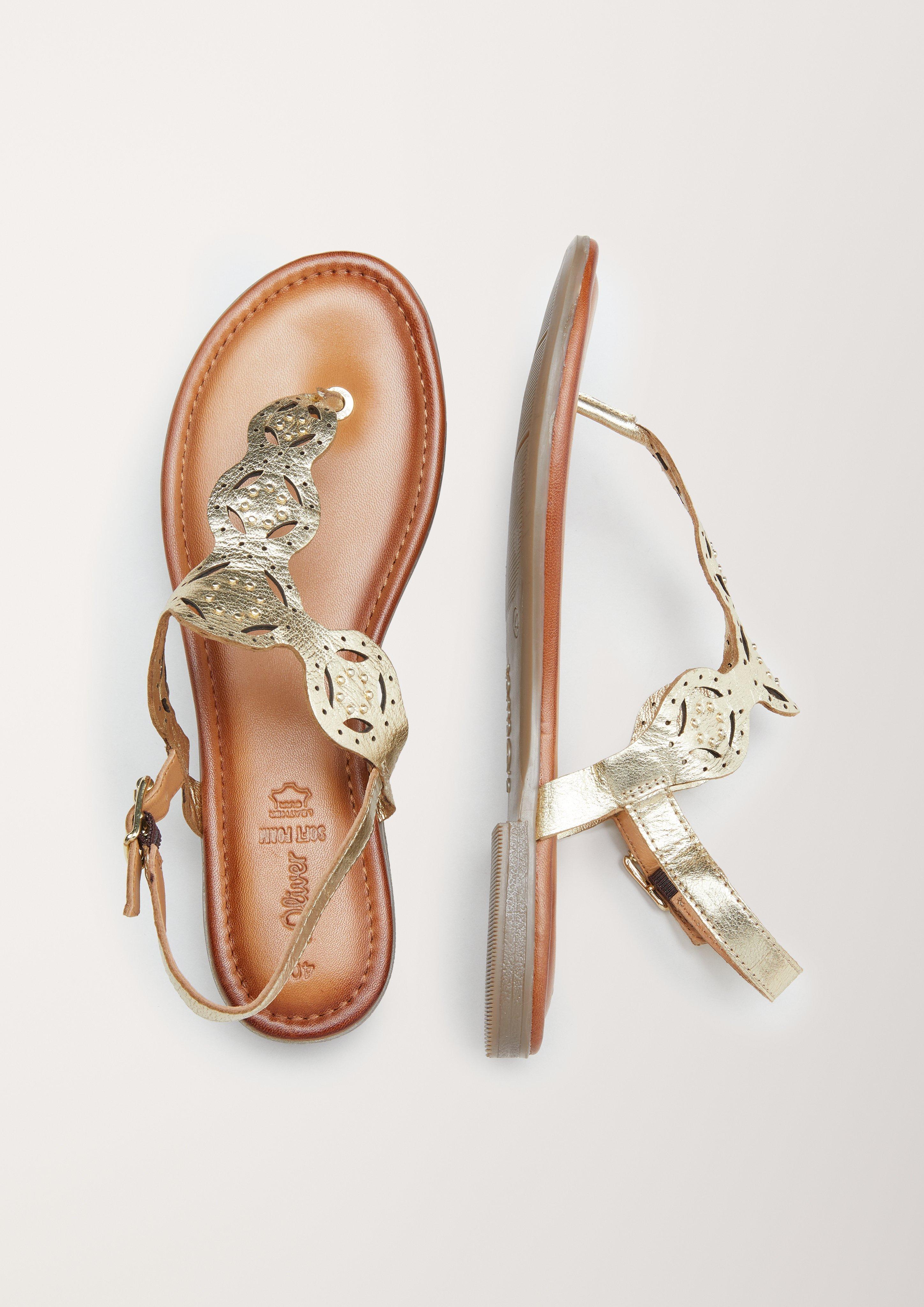 Sandalen aus Leder  6005763-403