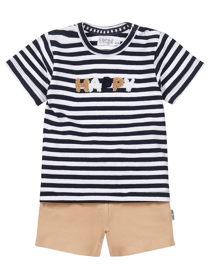 Dirkje 2tlg. Outfit in Dunkelblau/ Hellbraun günstig kaufen