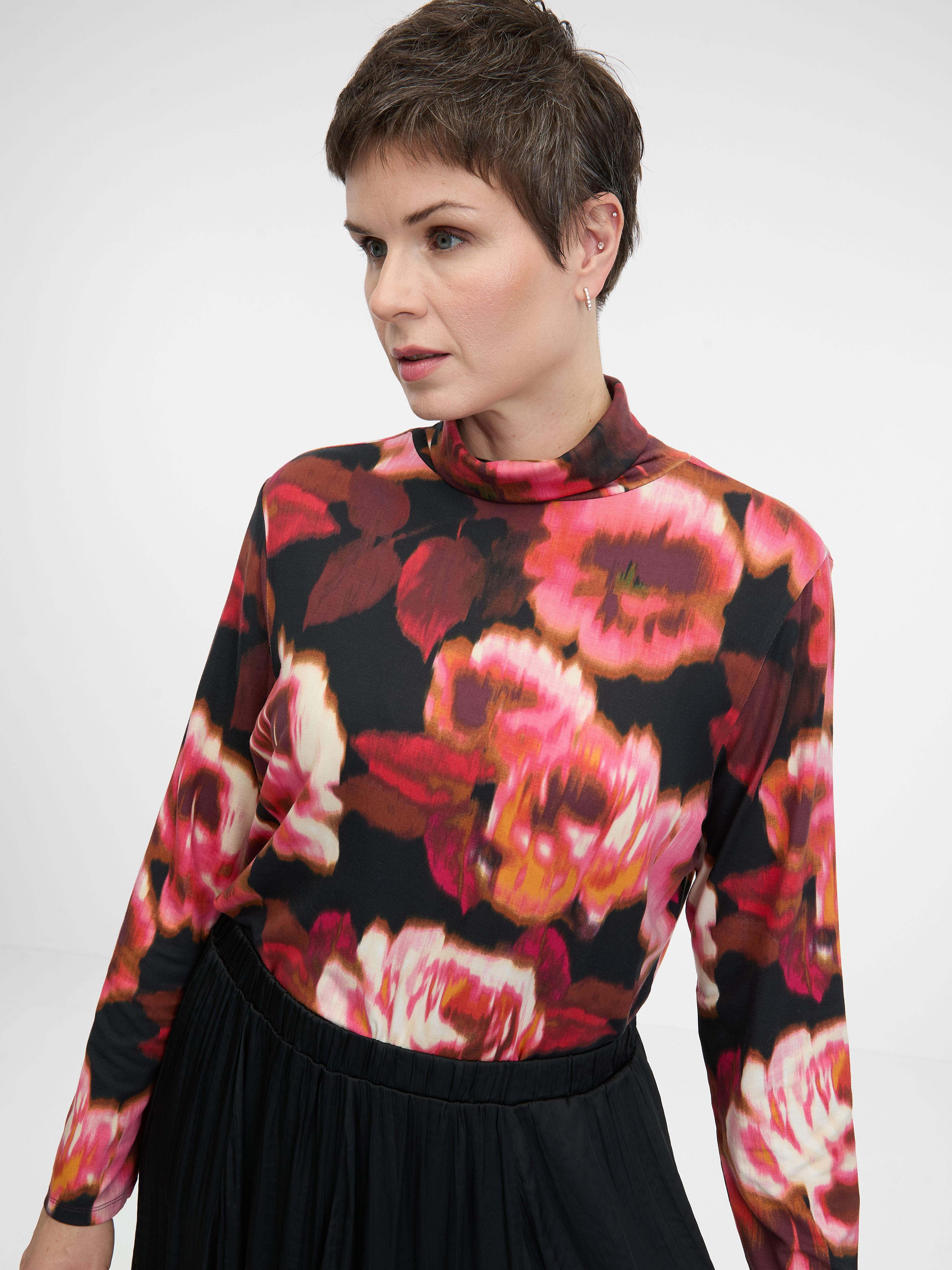 Schwarzer Damen-Midirock ORSAY