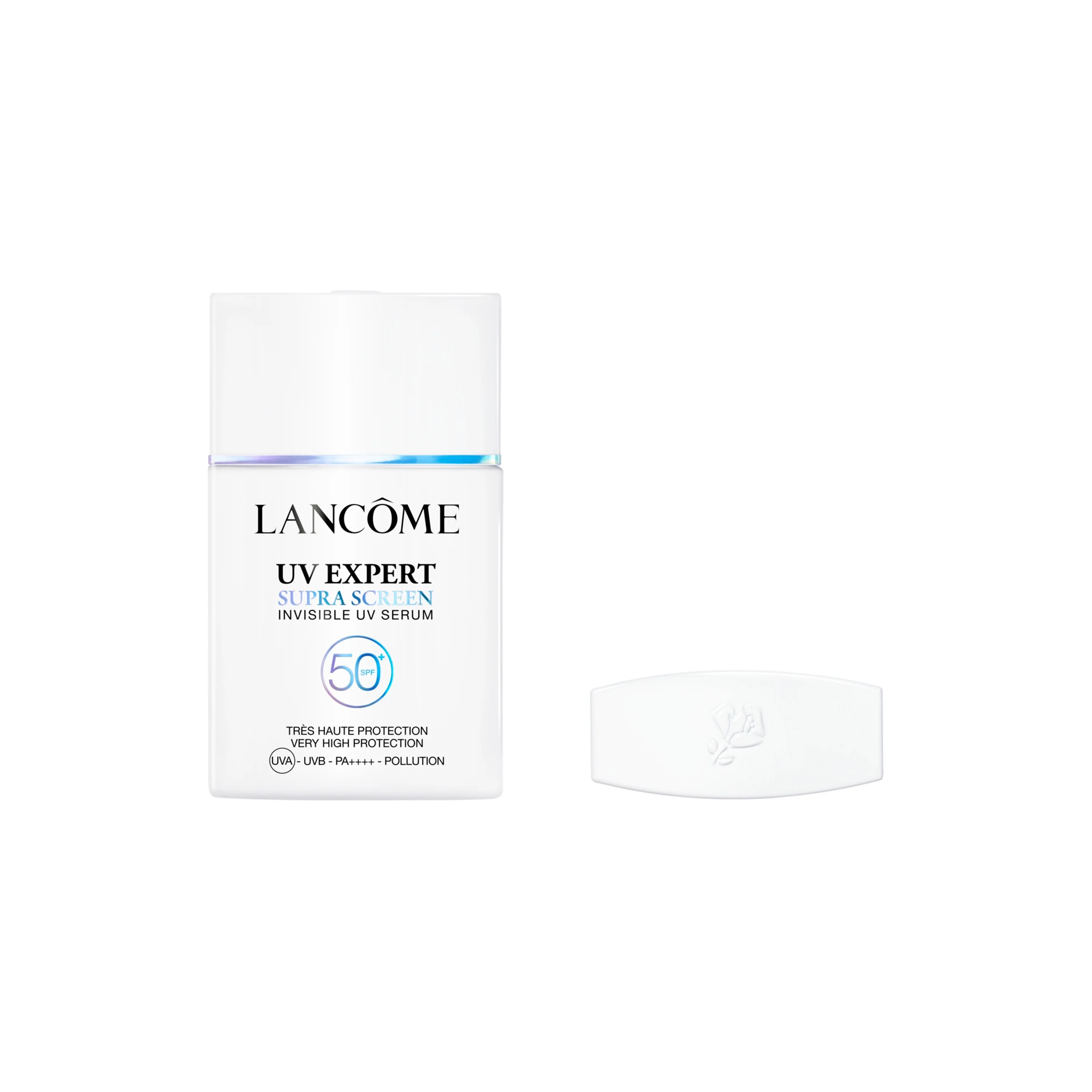 UV Expert Supra Screen Invisible UV Serum SPF50+ - Magas fokú védelmet nyújtó arcvédő, Ránctalanító nappali krém, Ránctalanító arcszérum, Globális hatású nappali krém, Védő kezelések, Pattanás elleni arcszérum