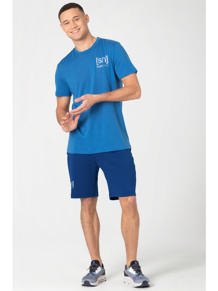 super.natural Merino Shorts M MOVEMENT SHORTS in blau günstig kaufen S