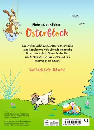 Mein superdicker Osterblock