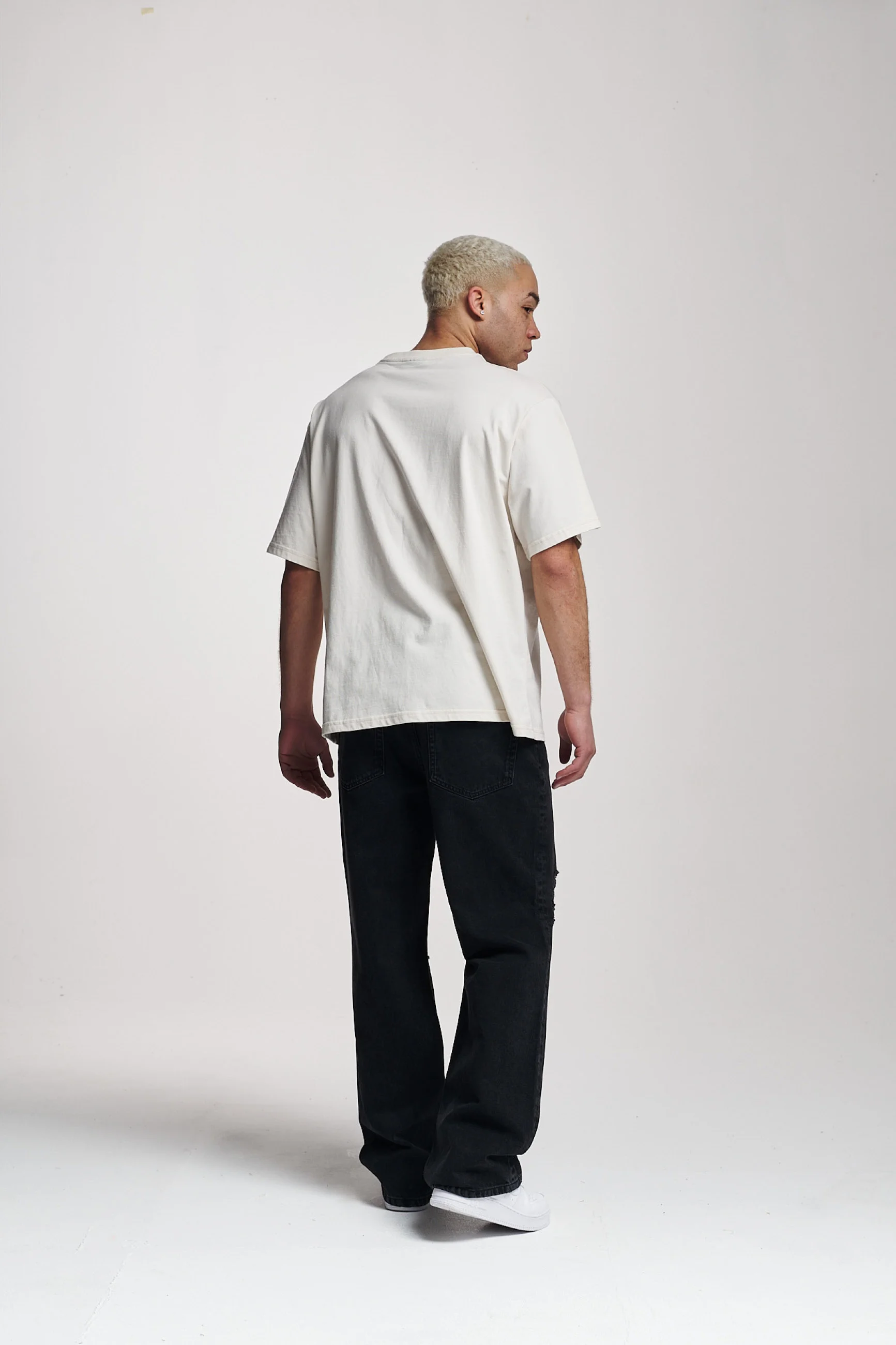 2Y Studios ANDUIN RIPPED BAGGY - Vaqueros holgados