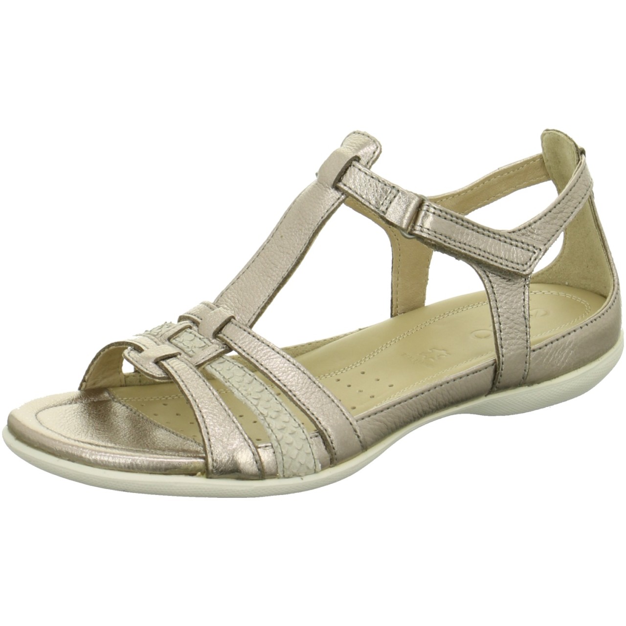 ECCO Komfort Sandalen grau Flash
