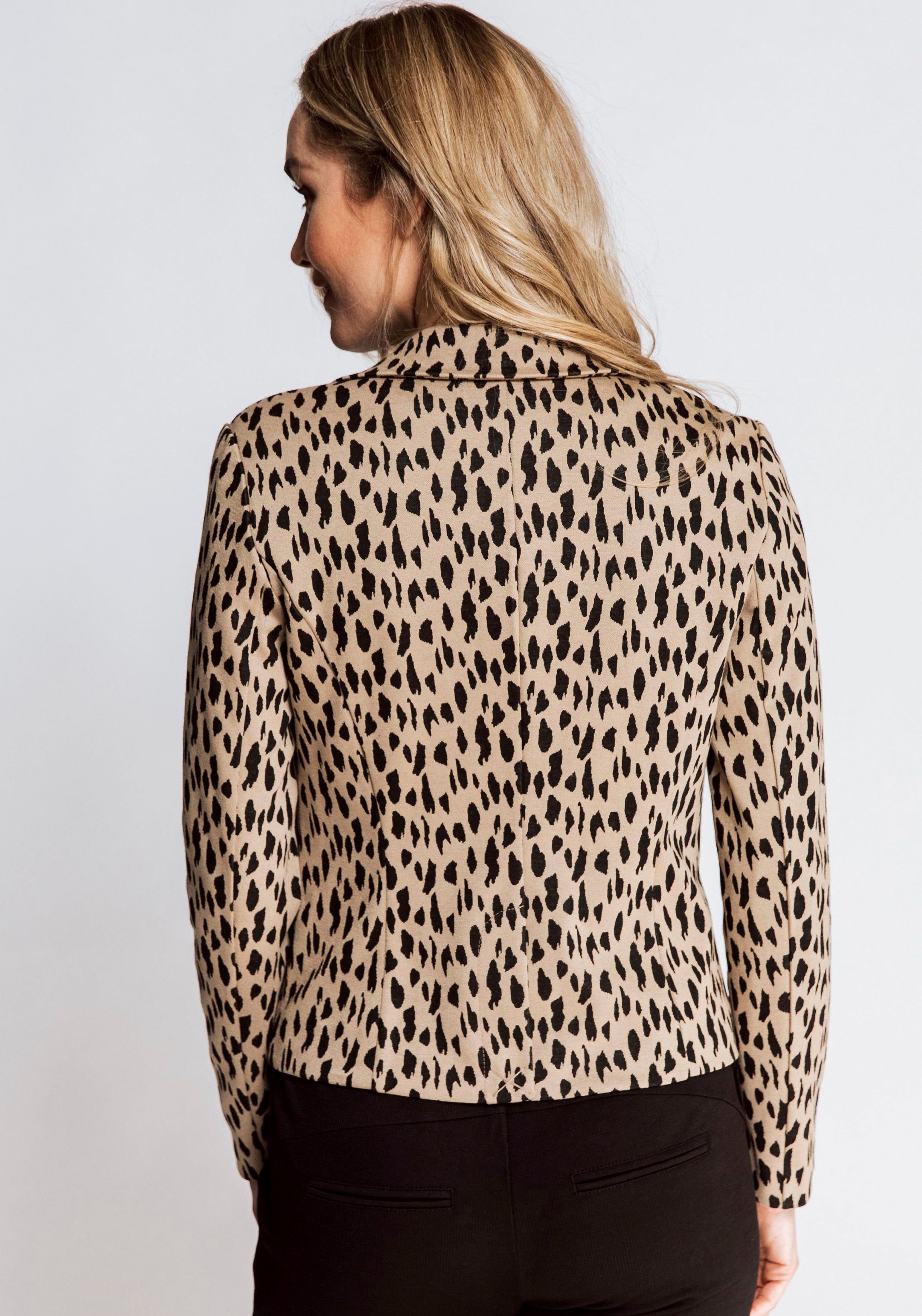 Zhrill Kurzblazer BETSY mit Allround Animalprint