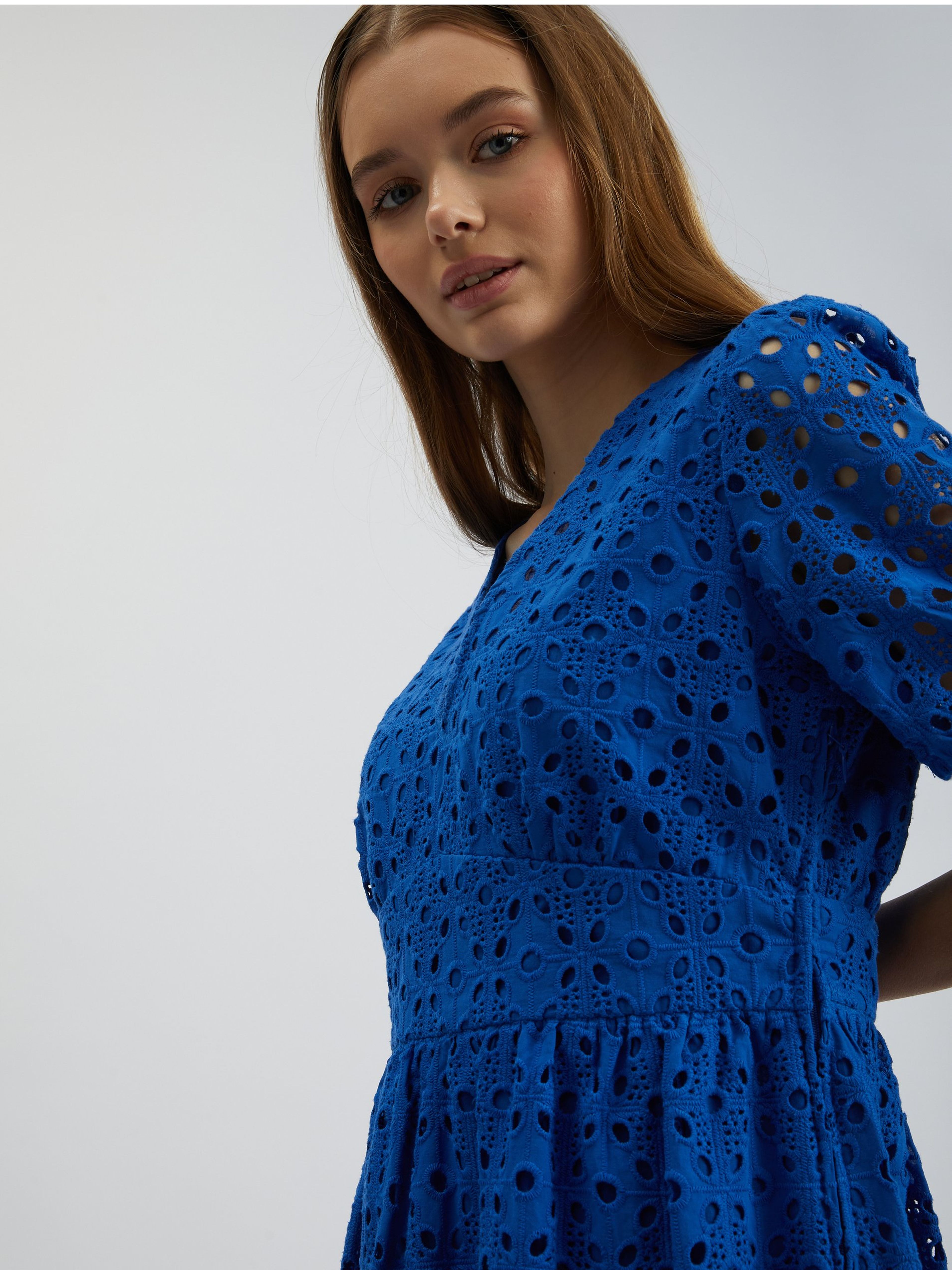 Blaues Damenkleid ORSAY