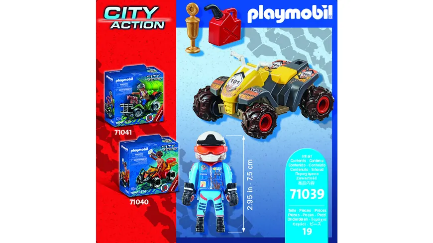 PLAYMOBIL 71039 - City Action - Offroad-Quad